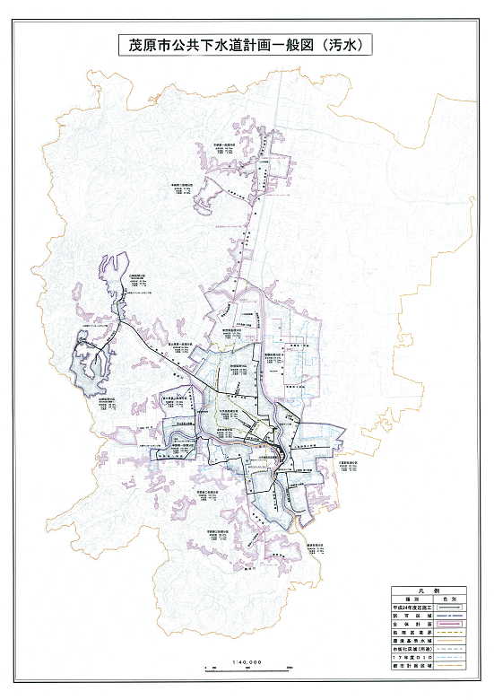 下水道計画図