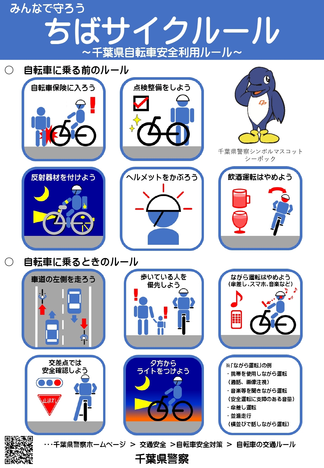 ちばサイクルール(千葉県警)