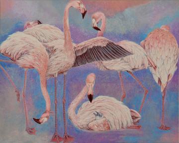 内海泰「Flamingo」
