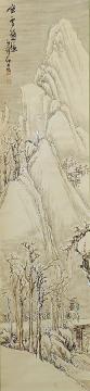 丸島白洋「蜜雪帰漁」