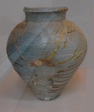 魚地貞夫「窯変大壺」